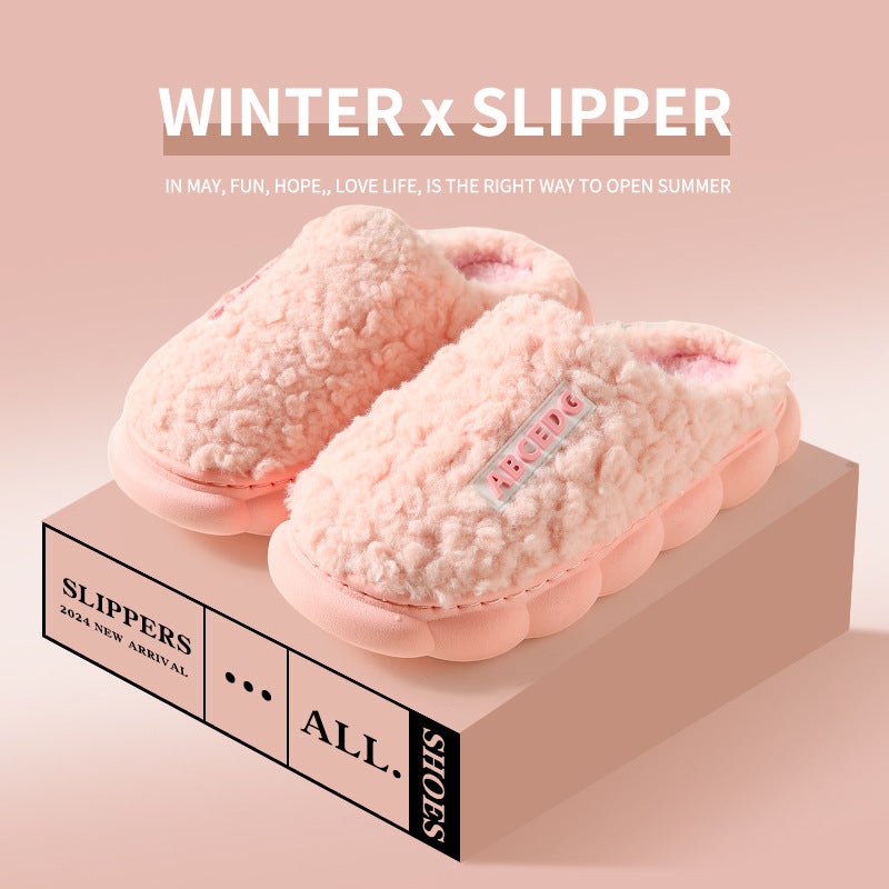 New Cotton Slippers For Women, , For Home Use And Outdoor Wear, , Silent, Non-Slip, Warm, Couple, Postpartum, Student, - Image 5